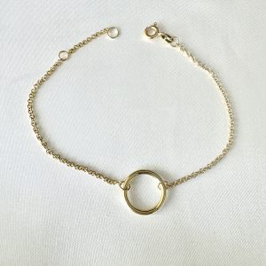 Pulsera karma oro 18k