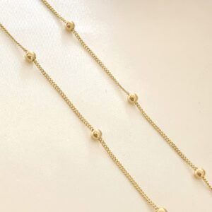 Collar satélite pancer oro 18k