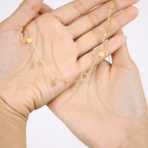 Collar sol oro 18k