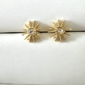 Arete sol oro 18k