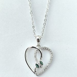 Collar serpiente plata