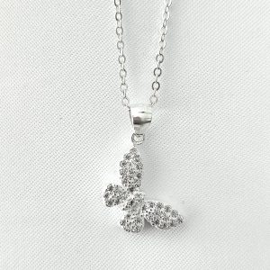 Collar Mariposa plata II