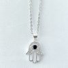 Collar mano poderosa plata