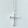 Cadena Cruz Toretto plata