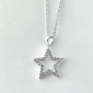 Collar estrella Silver