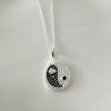 Collar Yin Yang plata