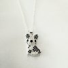 Collar perro plata