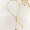 Pulsera denario regulable oro amarillo 18k