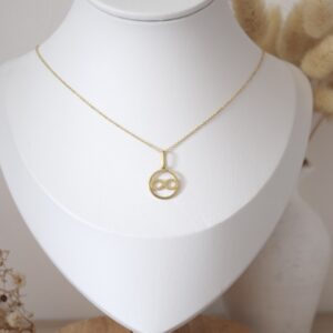 Collar infinito oro 18k