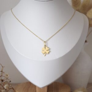 Collar Trébol oro 18k