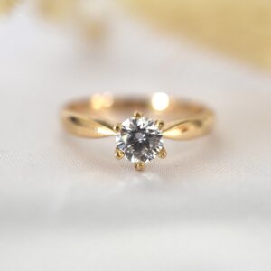 Anillo de Compromiso "Amor Eterno" oro 18k