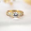 Anillo de compromiso "Toda la Eternidad" oro 18k