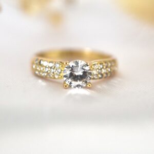 Anillo de compromiso "Toda la Eternidad" oro 18k