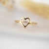 Anillo corazón oro 18k